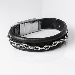 Vitaly Leather Chain Bracelet (Unreleased)